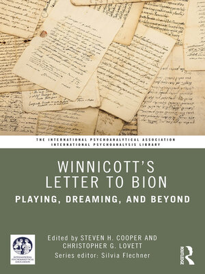 cover image of Winnicott's Letter to Bion